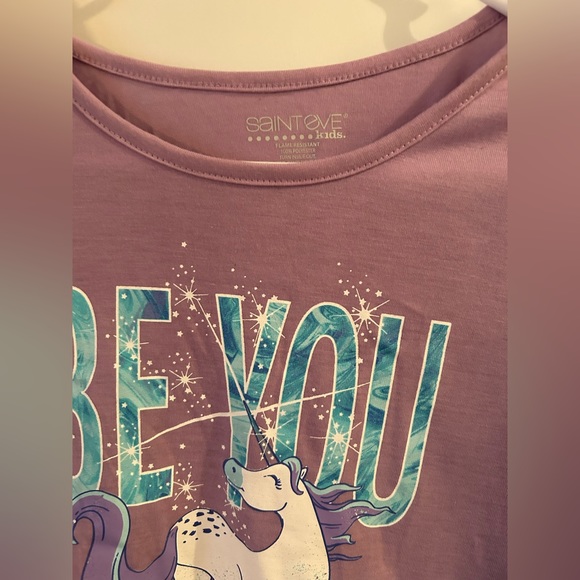 Lot of 3 girls shirts Abercrombie Kids, Justice & NWT Saint-eve sz 10. - Picture 10 of 13